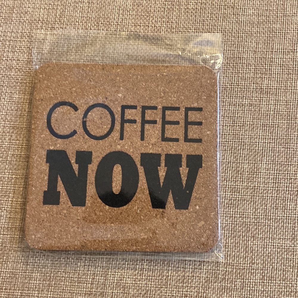 Square Cork Coaster 4x4”